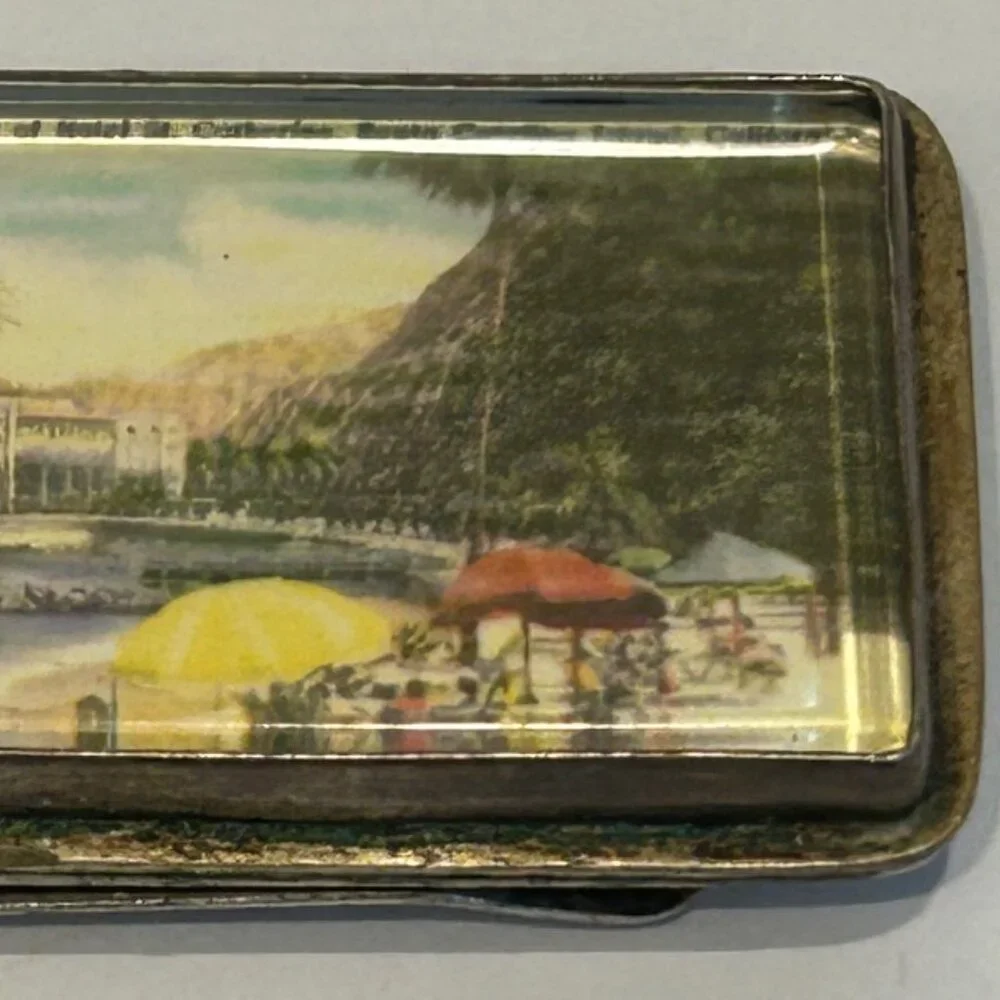 Catalina Island Mini Money Clip Small VINTAGE